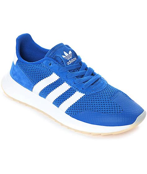 blue adidas shoes womens